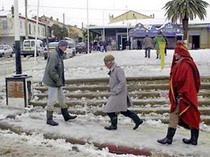 снегопады в алжире в январе 2005 года